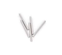 eivvia 15pcs 4mm x 50mm 304 Stainless Steel Cylinder Slightly, Dowel Pin，Wood Bunk Bed Dowel ，Pins Shelf Pegs.