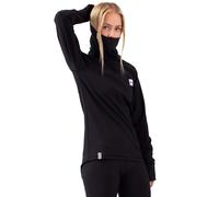 Eivy Icecold Gaiter Rib Top Women's Thermal Baselayer, UK 10-12 Black