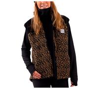 Eivy - Lumberjackie Sherpa Vest Leopard - XS - Fleece