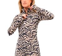 Eivy - Merino wool technical base layers - Journey Merino Wool Top Animal Swirl for Women in Wool - Size L - Beige Beige L