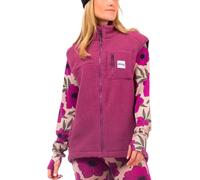 Eivy - Sleeveless sherpa fleece - Lumberjackie Sherpa Vest Pinkgundy for Women - Size L Pink L