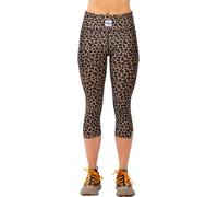 Eivy - Technical Tights - Pocket Tights 3/4 Leopard for Women - Size S - Brown Brown S