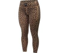 Eivy - Technicality Merino wool tights - Pocket Merino Wool Tights Leopard for Women in Wool - Size L - Brown Brown L