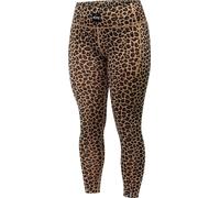 Eivy - Technicality Merino wool tights - Pocket Merino Wool Tights Leopard for Women in Wool - Size S - Brown Brown S