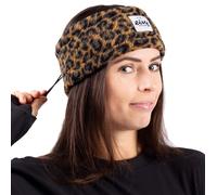 Eivy Throwback Sherpa Women's Snowboard/Ski Headband, OS Leopard