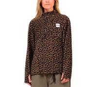 Eivy - Women's high collar Fleeces - Techlight Halfzip Fleece Leopard for Women - Size L - Brown Brown L