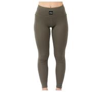 Eivy - Women's Pocket Wool Rib Tights - Merino base layer size XL, brown