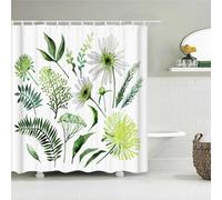 EIWAXU Dandelion Natural Flowers Shower Curtains Waterproof Bathroom Curtain Bath Curtain With Hooks Washable and Easy Dry 85x200cm/33x79in(Width X Heigh)