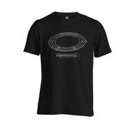 EIWOLJ Jeff Mills Waveform T Shirt Detroit Techno Influential Electronic Rave BlackLarge