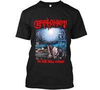 EIWOLJ NWT Baphomet The Dead Shall Inherit American Death Metal Band Logo T-Shirt S-4XL BlackXX-Large