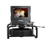 EIXAUP Sewer Camera Self Leveling, Sewer Inspection Camera 100 ft/30 m with Distance Counter, 9" IPS 1080P Monitor and DVR Recorder, 7mm Thicker Cable, 12 Adjustable LED Lights and 32GB Card