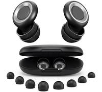 Eixniex Ear Plugs for Sleep - Total Silence! Single+Double Tips Design | 46dB Noise Reduction & Advanced Seal Tech | 8 Pairs (XS-L) + Case | Trusted by Millions