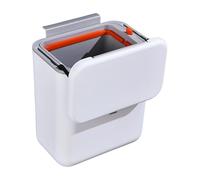 eixnxV Hanging Trash Can Kitchen Compost Bin for Cupboard Doors 9L Large Capacity with Easy Installation Cabinet Door Trash Bin