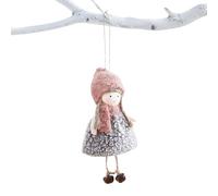 eizliyorum Angel Christmas Ornaments Plush,Angel Doll Christmas Ornament | Cute Pendant for Winter Party Door Indoor Family Home Celebration