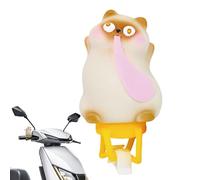 eizliyorum Bicycle Handlebar Ornament Cartoon Animal - Bicycle Handlebar Decoration | Accessory for Scooter Cycling Riding Kids Outdoors Sports Motor Stem Motorcycle Helmet