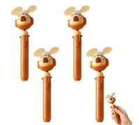 eizliyorum Cute Cartoon Ballpoint Pens With Fan, Retractable Kids Pens