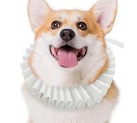 eizliyorum Elizabethan Collar | Dog Neck Elizabethan Renaissance Ruffle Collar | Pet Costume Neck Collar, Ruffle Collar for Small and Medium Dogs