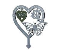 eizliyorum Garden Memorial Pla-que Weatherproof Butterfly Ornament Garden Memorial Pla-que Dad Grave Ornaments, But Our Heart Were Not For Memorial Mom, Dad, Best Friend, Husband, Mum