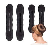 eizliyorum Hair Bun Shaper | Sponge Bun Maker for Easy Doughnut Styling,Portable Twist Vintage Headbands for Dates, Family Gatherings, Dance, Travel