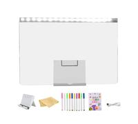 eizliyorum LED Note Board - USB Plug-in Writing Doodle Mat | Erasable LED Message Board with Markers,for Boys Girls School Living Room Home Workplace