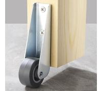 eizliyorum Long Bracket Swivel Casters | Heavy Duty | Side Mount - Smooth & Quiet Roller Wheels for Various Furniture Types