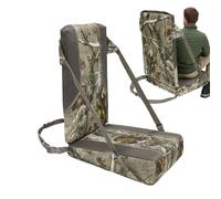 eizliyorum Outside Cushions | Waterproof Hiking Seat Pad - Waterproof Foldable Hiking Sitting Mat with Backrest for Backpacking Fishing Picnic Stadium Hunter Concerts Birdwatching Beach