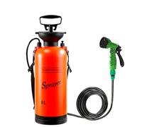 eizliyorum Portable Outdoor Camping Shower | Multi-Function Bath Sprayer Watering Flowers - 8 L Car Washing Small Sprayer for Travel - Car Truck Outdoor Washing Dog Pet Cleaning