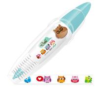 eizliyorum Press Type Decorative Pen | Fancy Pens with Animal Design - Aesthetic Correction Tape Paint Supplies for College Work Students Kids School Teachers