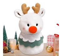 eizliyorum Reindeer Christmas Decor | Soft 3D Doll Prop | Reindeer Stuffed Animal - for Indoor Home Bedroom Sofa Floor Kids Friends Family