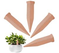 eizliyorum Self Watering Spikes - Plant Automatic Watering Devices - Slow Release Terracotta Drip Dripper for Houseplants Grass Flower Beds Vacation Gardening