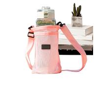 eizliyorum Water Bottle Carrier Bag - Water Bottle Carrying Bag,Adjustable Rope Lightweight Drinking Cup Pack for Shopping Walking Road Trip School Cycling Running