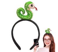 eizliyorum Year of the Snake Headband - Creative Cartoon Hairband,2025 Costume Hair Accessories, New Year's Eve Photo Props for Girls
