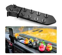 EJDRFN Upgraded Phone Mount for Jeep Wrangler JL JLU 2018-2023 & Gladiator JT 2020-2023 Accessories(Not for 4xe),Phone Holder for Jeep with Metal Covers,Magnetic Duck Holder for Jeep Dash