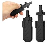Ejectable Sword Fidget Toy, Retractable Blade Desk Toy for Stress Relief, Executive Office Gadget & Sensory Tool for Adults with Anxiety, ADHD, Autism (Black)