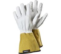 Ejendals Tegera Full Grain Goatskin Gloves White Yellow Size 9