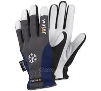 Ejendals 295-6 Size 6 "Tegera 295" Leather Glove - Grey/Blue/White