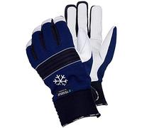 Ejendals 297-10 Size 10 "Tegera 297" Leather Glove - Black/Blue/White