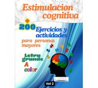 Ejercicios y actividades de memoria: mas de 200 juegos cognitivos para personas mayores en letra grande que ayudan a la estimulación de la memoria ... ejercicios cognitivos para personas mayores)