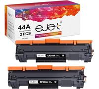 Ejet 44A Compatible Toner Cartridges for HP CF244A 44 A for LaserJet Pro M15w M15a M28w M28a Printer (Black, 2-Pack)