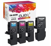 ejet TK-5230K Compatible for Kyocera TK 5230 TK5230 Toner Cartridges