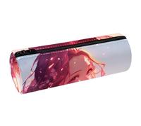EJFICAHG Pen Bag Cherry Blossom Anime Girl Pencil Case Stationery Case Pen Pouch Cosmetic Bag Makeup Bag