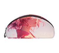 EJFICAHG Pencil Bag Cherry Blossom Anime Girl Pencil Box Stationery Case Pen Pouch Zipper Makeup Cosmetic Bag Travel Organizer