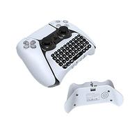 EJGAME Controller Keyboard for PS5,Mini Bluetooth KeyPad Adapter for PS5 Controller,Chat Message Keyboard with Built-in Speaker & 3.5MM Audio Jack