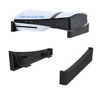 EJGAME Horizontal Stand for PS5 Pro,Base Stand Compatible with PS5 Pro/Slim Disc & Digital Edition (Black)