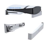 EJGAME Horizontal Stand for PS5 Pro,Base Stand Compatible with PS5 Pro/Slim Disc & Digital Edition (White)