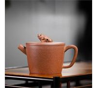 EJGMCNSGB Afternoon Tea Set Handmade Pot Raw Ore Section Mud Kettle with Strainer Zisha Tea Set 130ml Purple Clay Teapots Famous Master Tea Sets