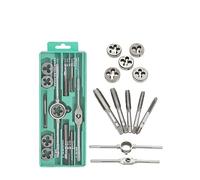 EJGMCNSGB Handle Tool 7/12/20/40Pcs Metric Tap Wrench Set M6-M12/M3-M12 Nut Bolt Alloy Metal Hand Tools Tapping Screw Tool (Color : A, Size : 12PCS)