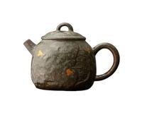 EJGMCNSGB Teapots Rough Pottery Pot Ancient Tea Maker Kettle Kung Fu Tea Set Decoration 180ml Handmade Old Rock Mud Teapot Teapots & Coffee Servers Travel Tea Set(Type-A)