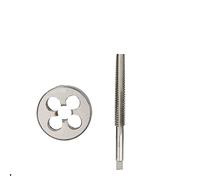 EJGMCNSGB TR Tap Die Set Left Hand Thread Screw Tap And Die Metric Trapezoidal Thread Tap Threading Tools,TR16x4