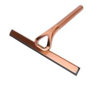 Ejoyous 10 Inch Shower Squeegee, Door Squeegee, Glass, with 304 Stainless Steel and Silicone Blade, for Shower Doors Windows Mirrors Cars (Bronze)